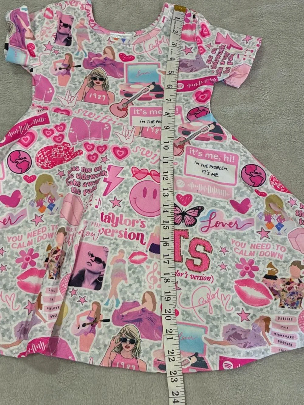 Taylor Swift Baby Doll Dress Girls Size 4